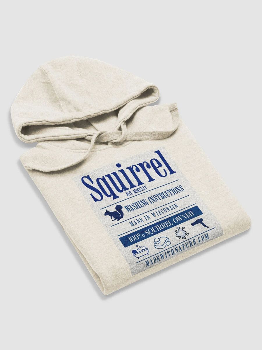 squirrel washing instructions, Premium Hoodie product image (40)