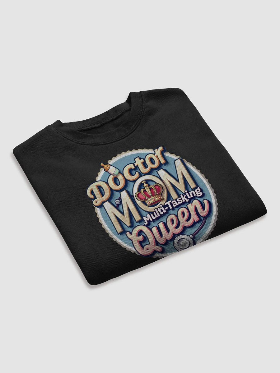 Doctor Mom Multi-Tasking Queen Crop Sweatshirt product image (19)