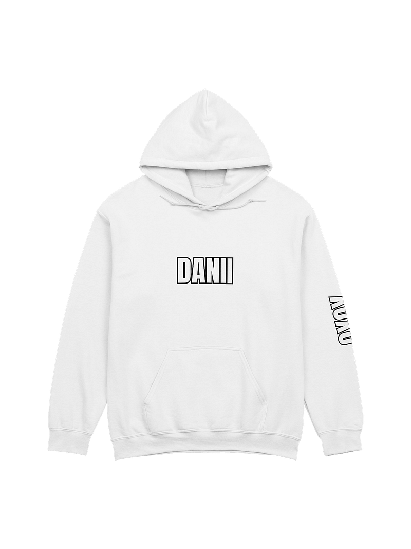 DANII XOXO WHITE HOODIE