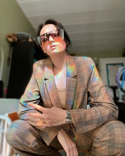 Suit two ways.