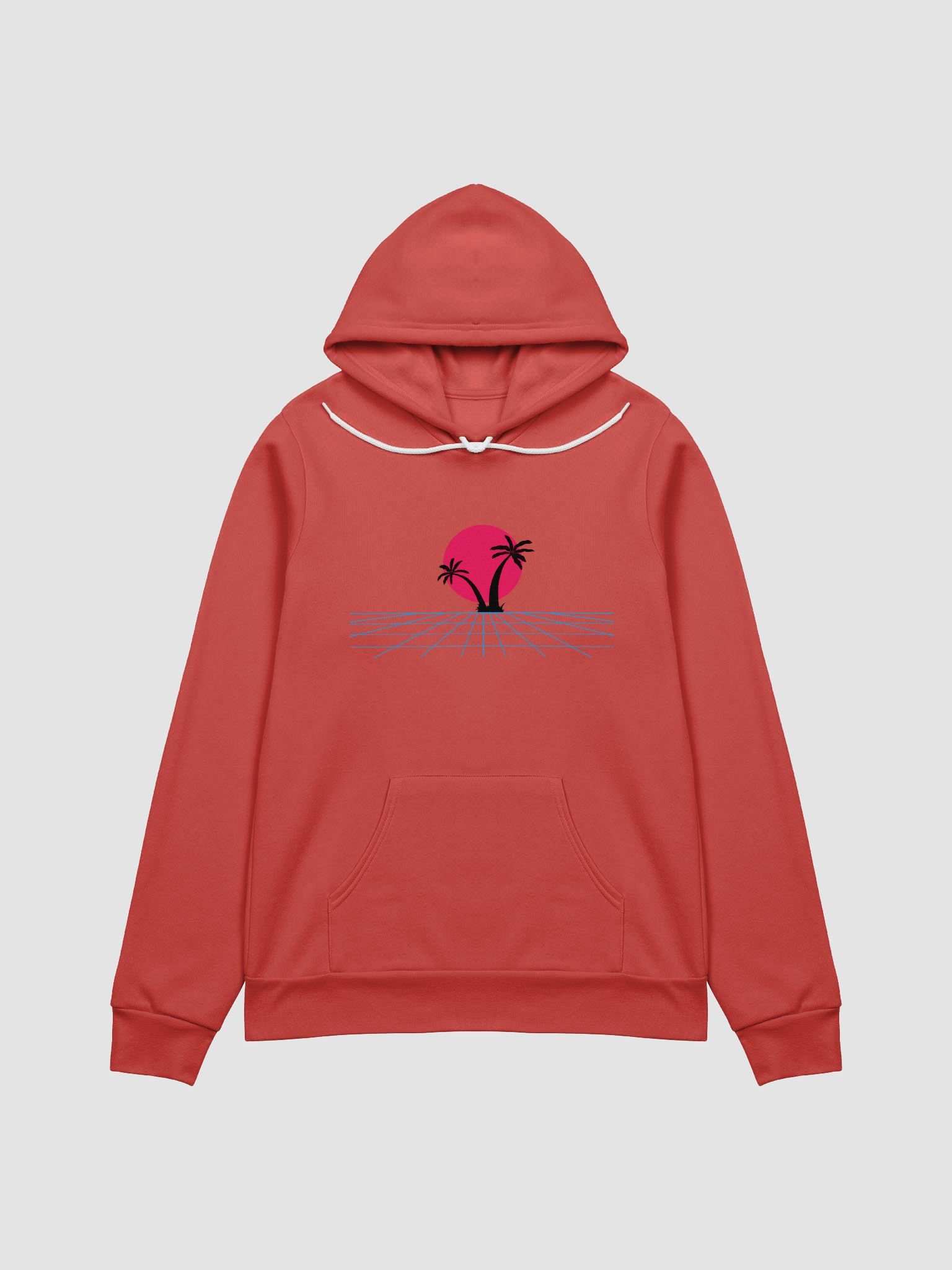 Retro Sunset Paradise Hoodie product image (1)