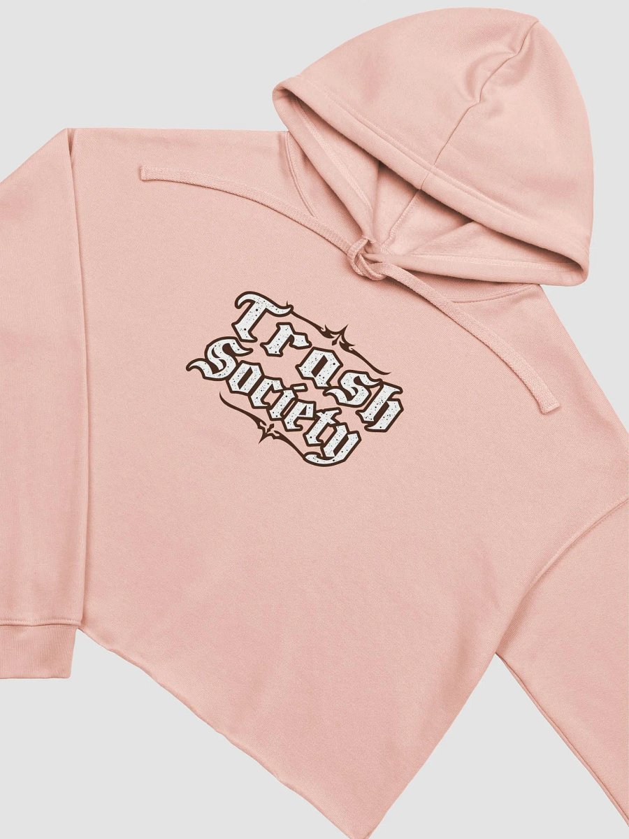 TRASH SOCIETY CROP HOODIE product image (5)