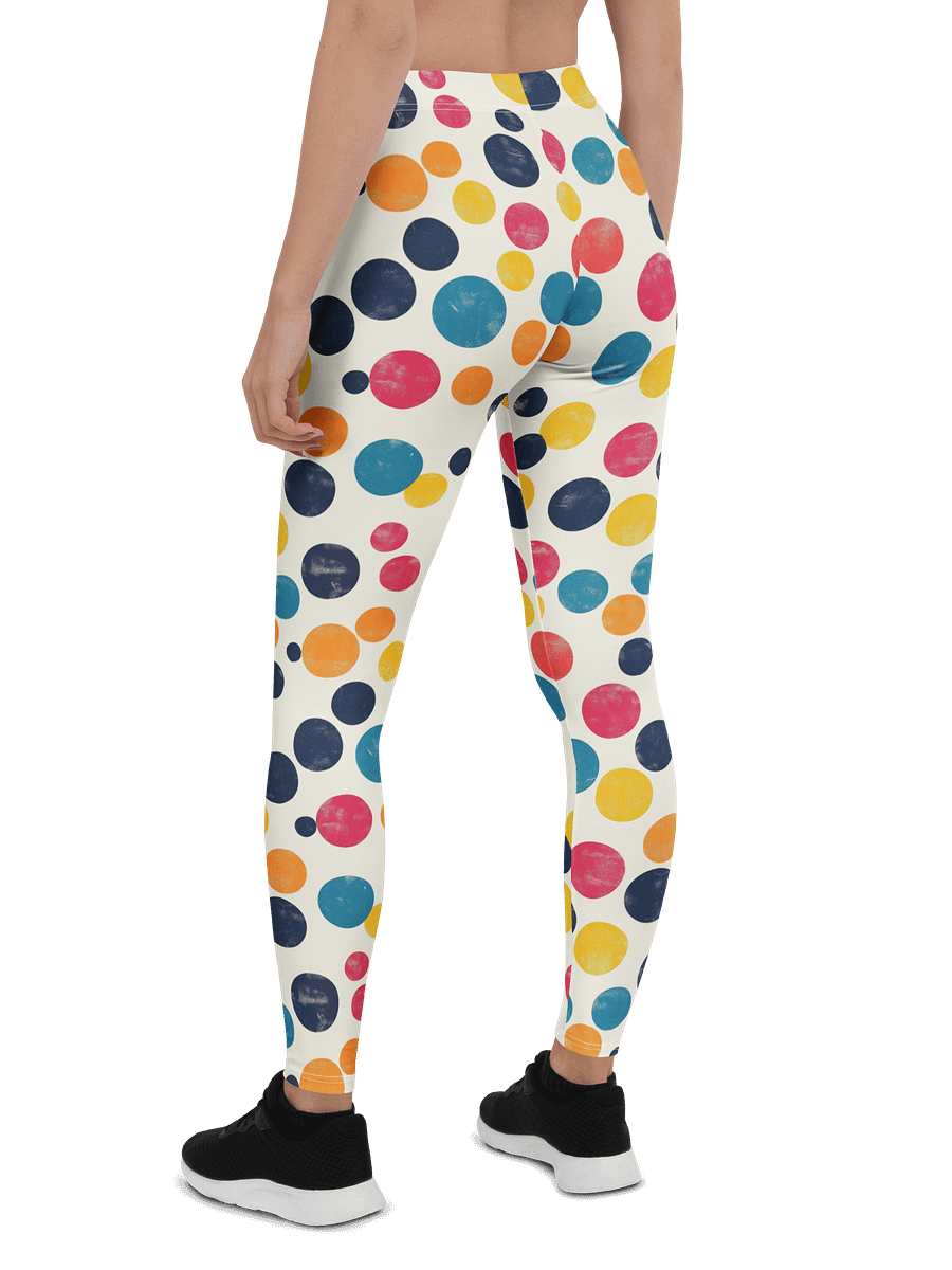 Polka Dot Illusion Vintage Retro Leggings product image (3)