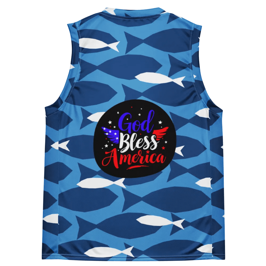 Basketball Jersey: God Bless America product image (5)