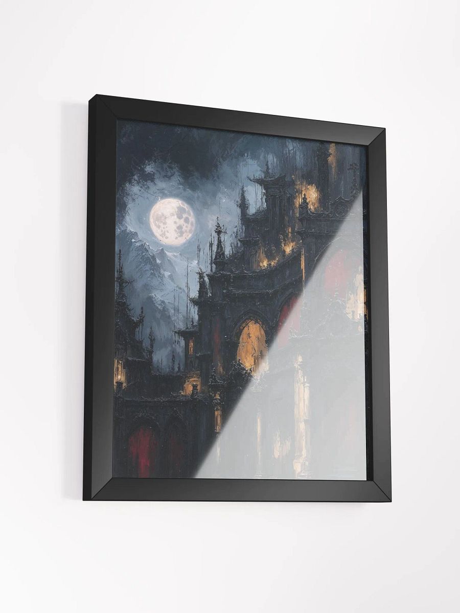 Gothic Moonlight Framed Print product image (16)