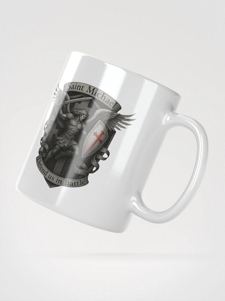 St Michael Defend Us In Battle Mug product image (5)