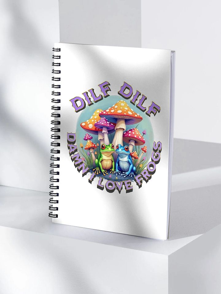 DILF Damn I Love Frogs Notebook product image (1)
