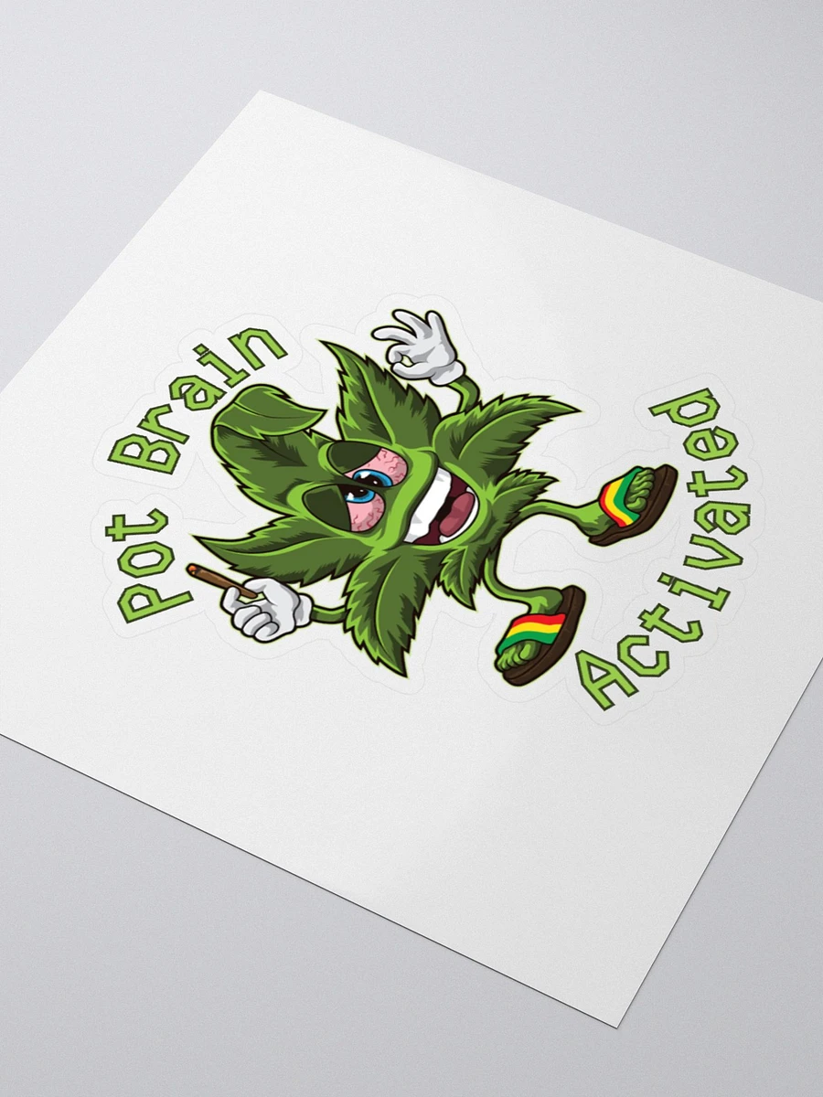 420 Brain Kiss Cut Sticker product image (9)