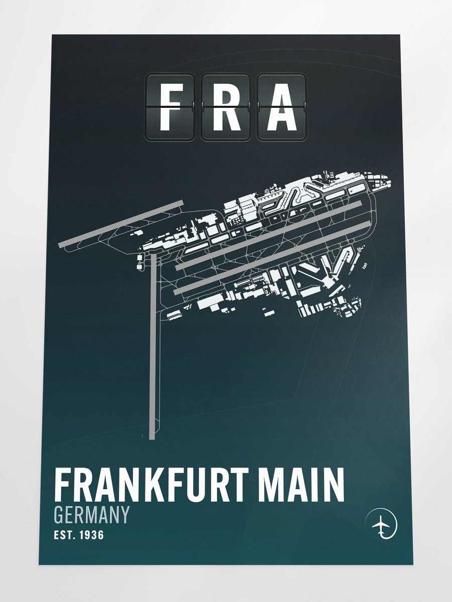 Frankfurt FRA Poster product image (4)