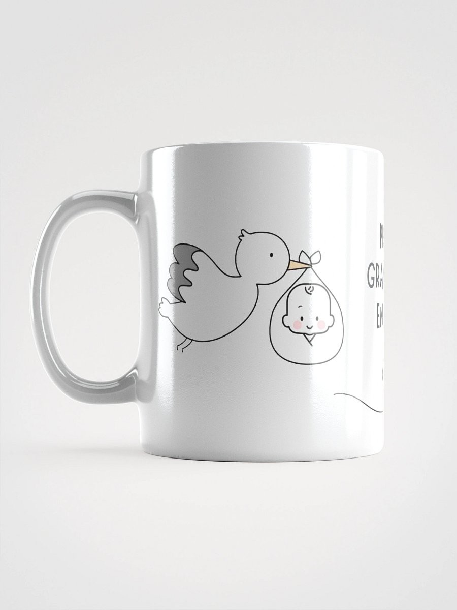 Mug Blanc - Promu Grand Frère en 2026 - Cigogne Annonce Naissance - Cadeau Original product image (2)