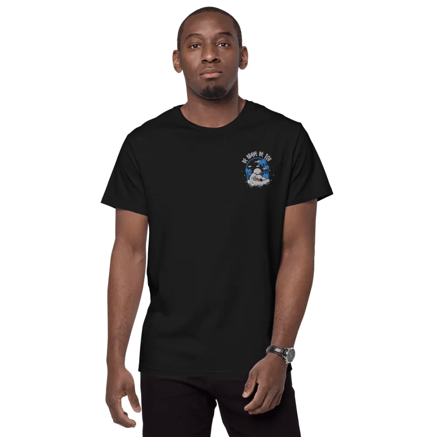 Cloudy Night BBBY Premium Cotton T-Shirt Embroidered product image (3)
