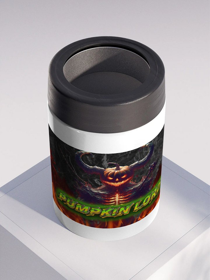 Pumpkin Lord Stainless Steel Koozie product image (2)