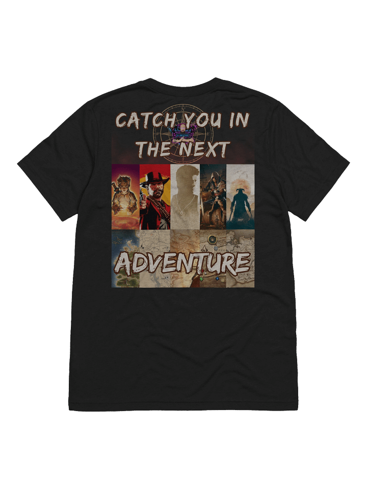 Gaming Adventure T-shirt (Back Design) product image (2)