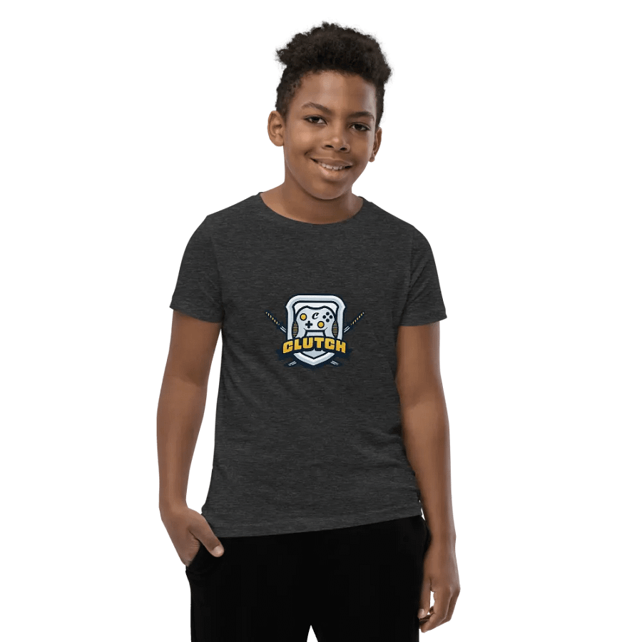 ClutchYT youth shirt product image (7)