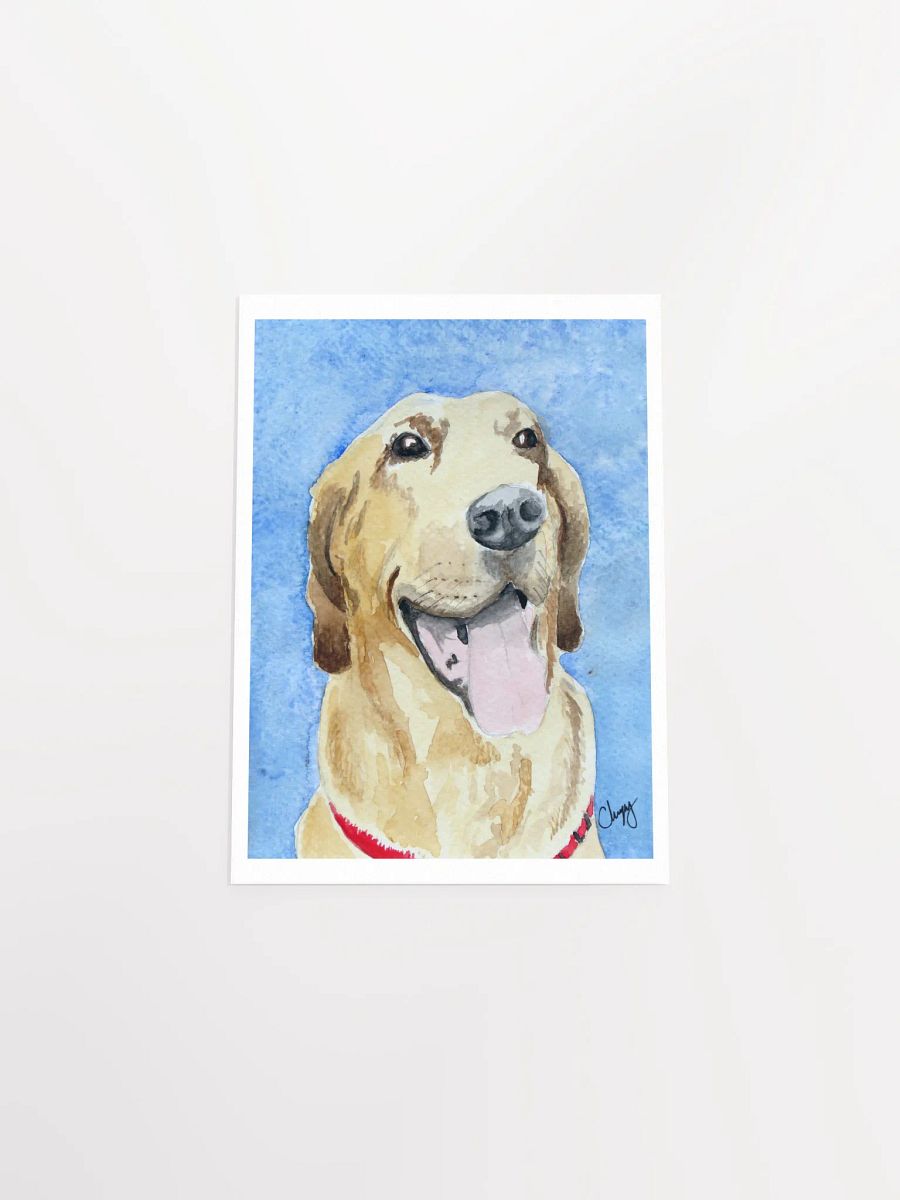 Yellow Lab Print product image (4)