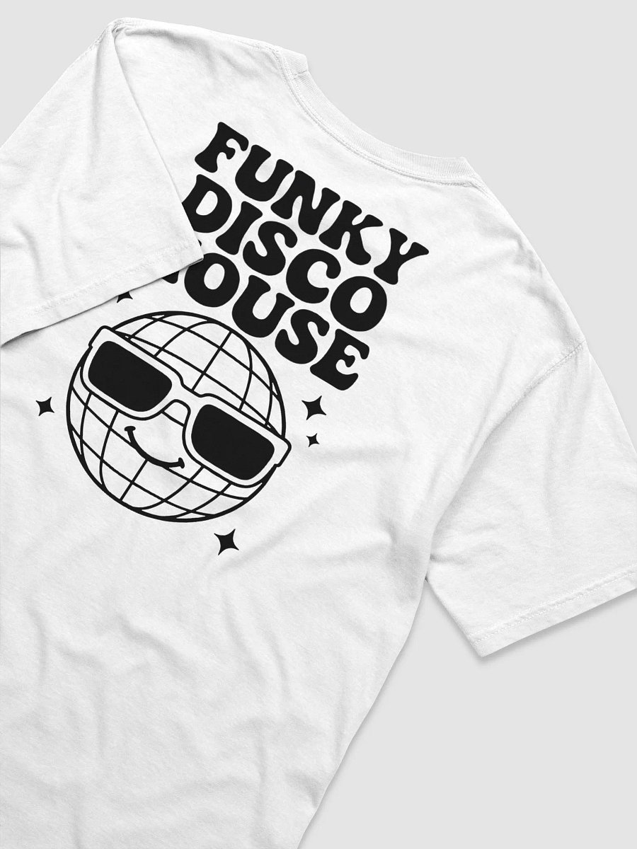 Funky Disco House Tee Back Print Front Disco Ball product image (28)