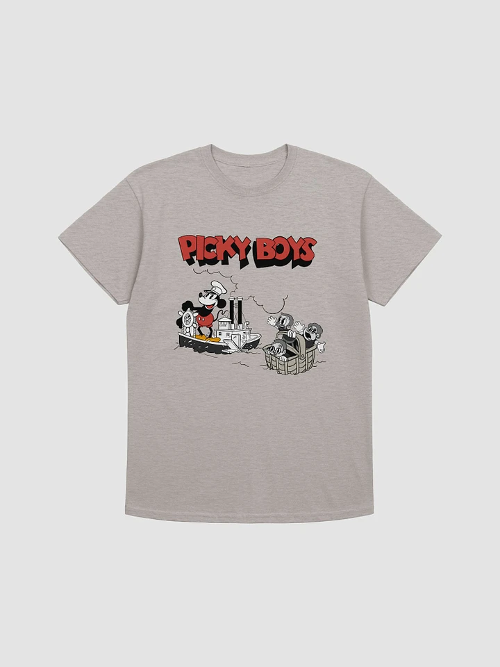 Mouse Boat T-Shirt (Grey) product image (1)