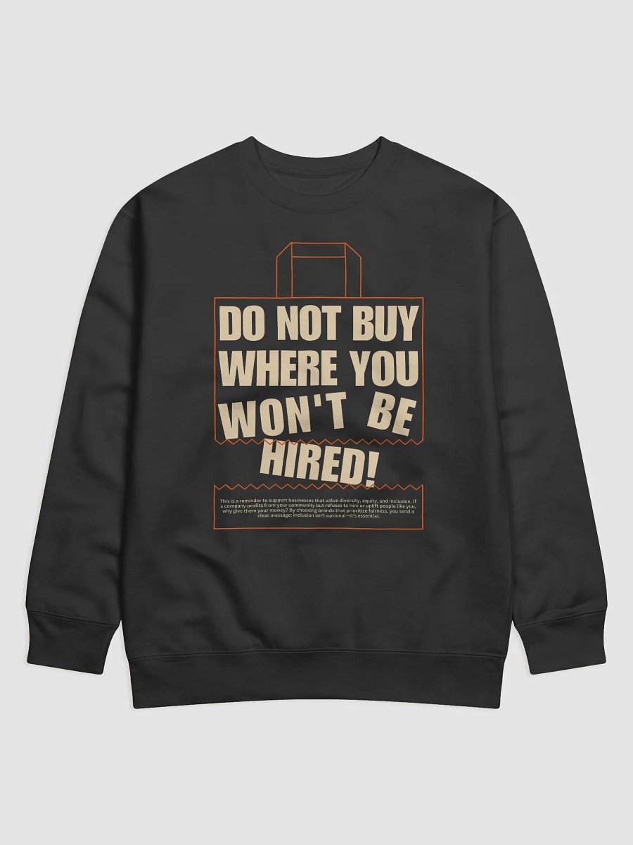 Do not buy sweatshirt product image (1)