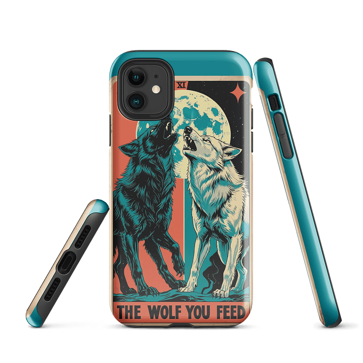 The Wolf You Feed iPhone® Tough Case product image (1)