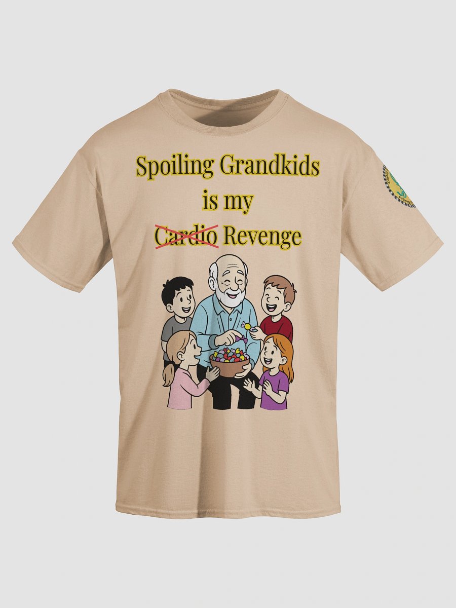 Spoiling Grandkids is my Cardio (Male) Gildan Heavyweight T-Shirt Colors (3) product image (30)