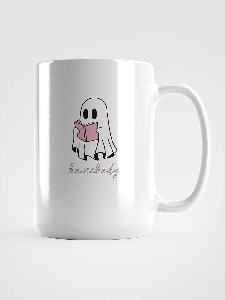 Homebody Ghost White Glossy Mug product image (1)
