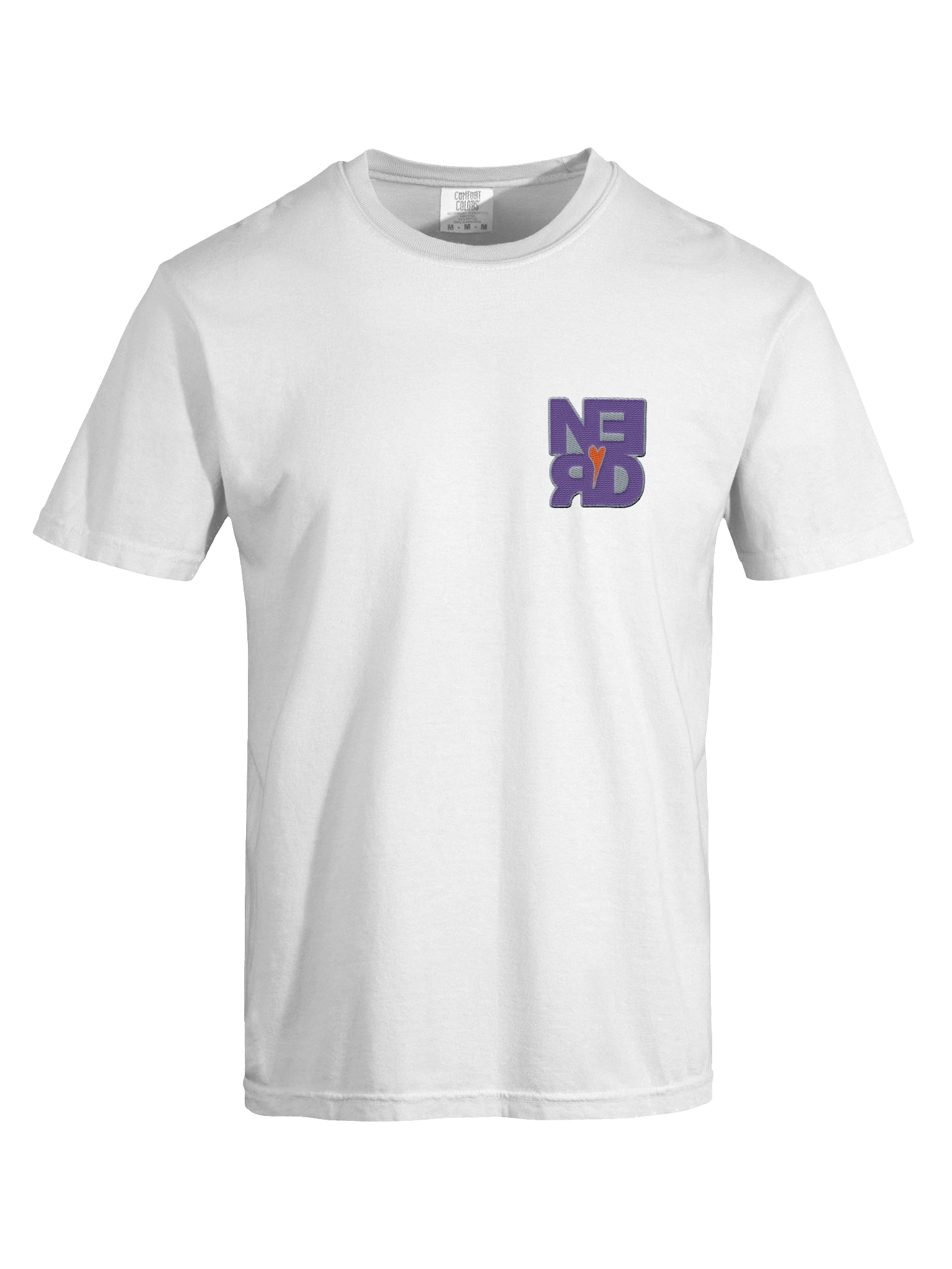 Nerd Heart Embroidered Tee (Streamer Edition) product image (8)