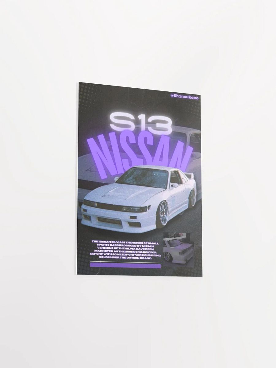 S13 Nissan Silvia Matte Poster product image (24)