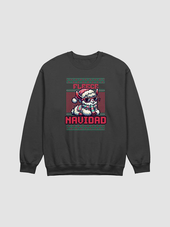 FLEECE NAVIDAD Holiday Crewneck Sweatshirt product image (1)