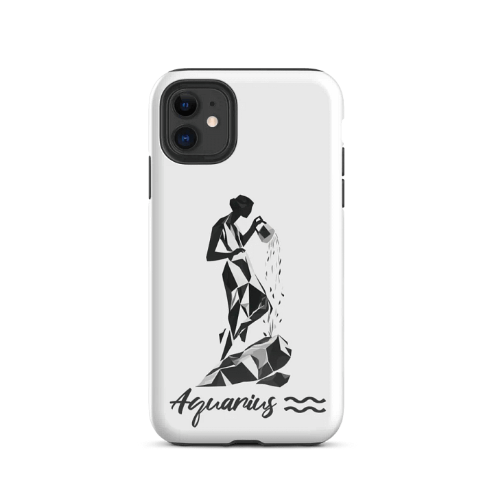 Aquarius iPhone Tough Case - Futuristic Flair for Visionary Thinkers product image (47)