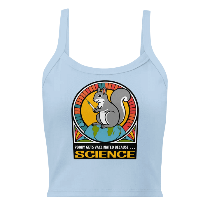 Pooky Gets Vaccinated Women's Tank Top product image (1)