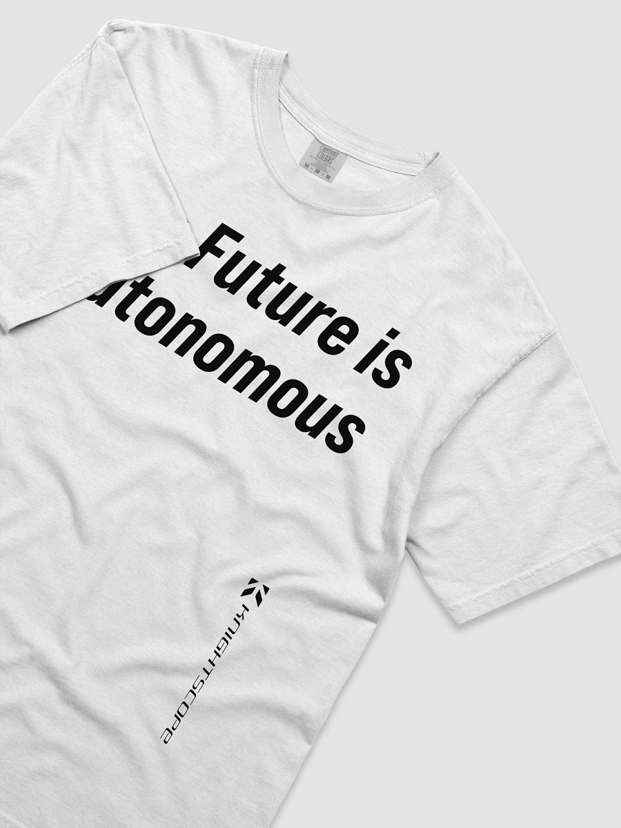 The Future is Autonomous: Comfort Tee - Whtie product image (3)