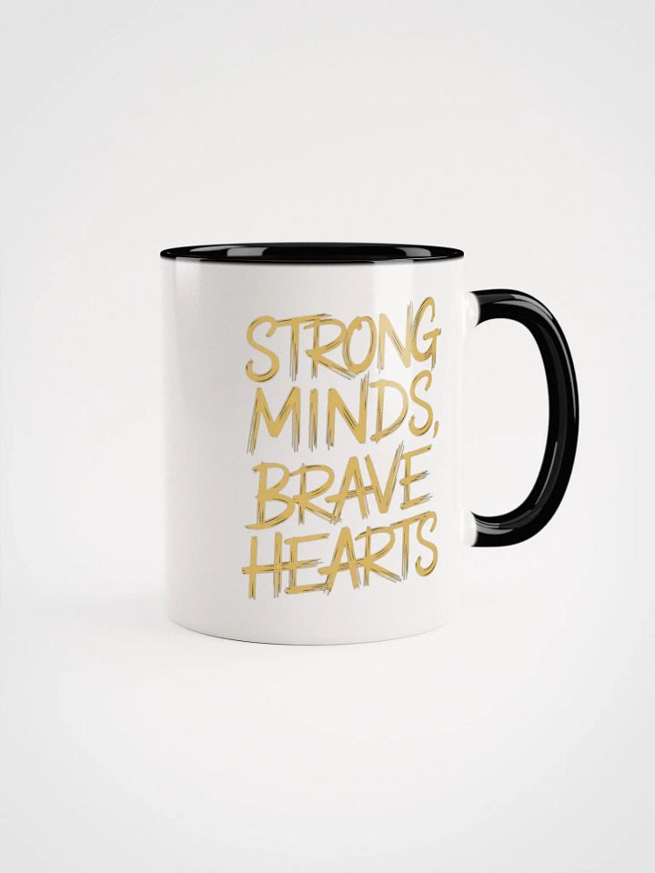 Hero Menswear "Strong Minds, Brave Hearts" Ceramic Mug product image (10)