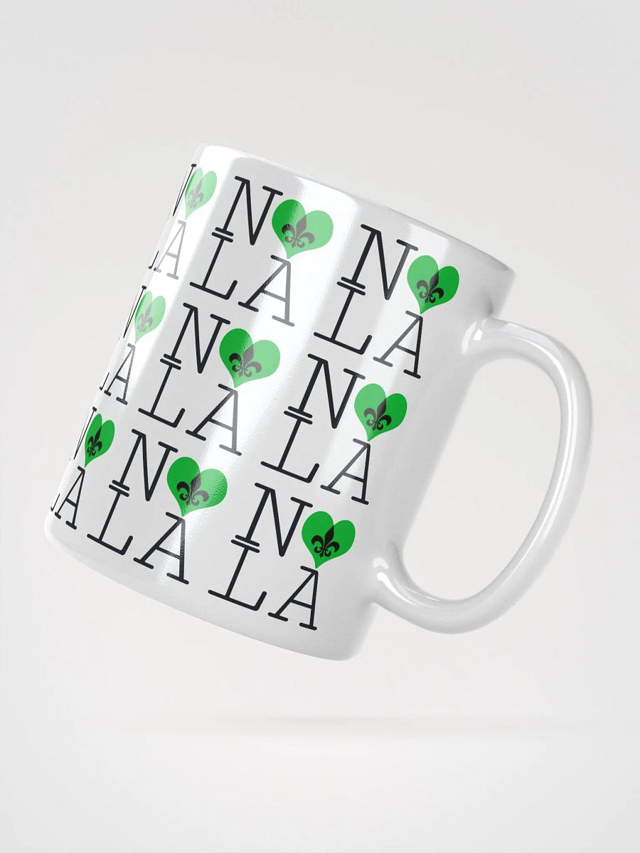 I LOVE NOLA **LEGACY MUG** (GREEN HEART FULL INFINITY) product image (2)