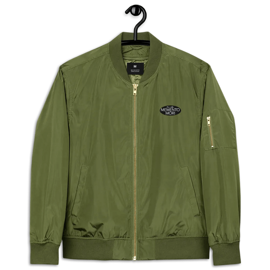 Crow vs Lion Memento Mori Bomber Jacket product image (35)