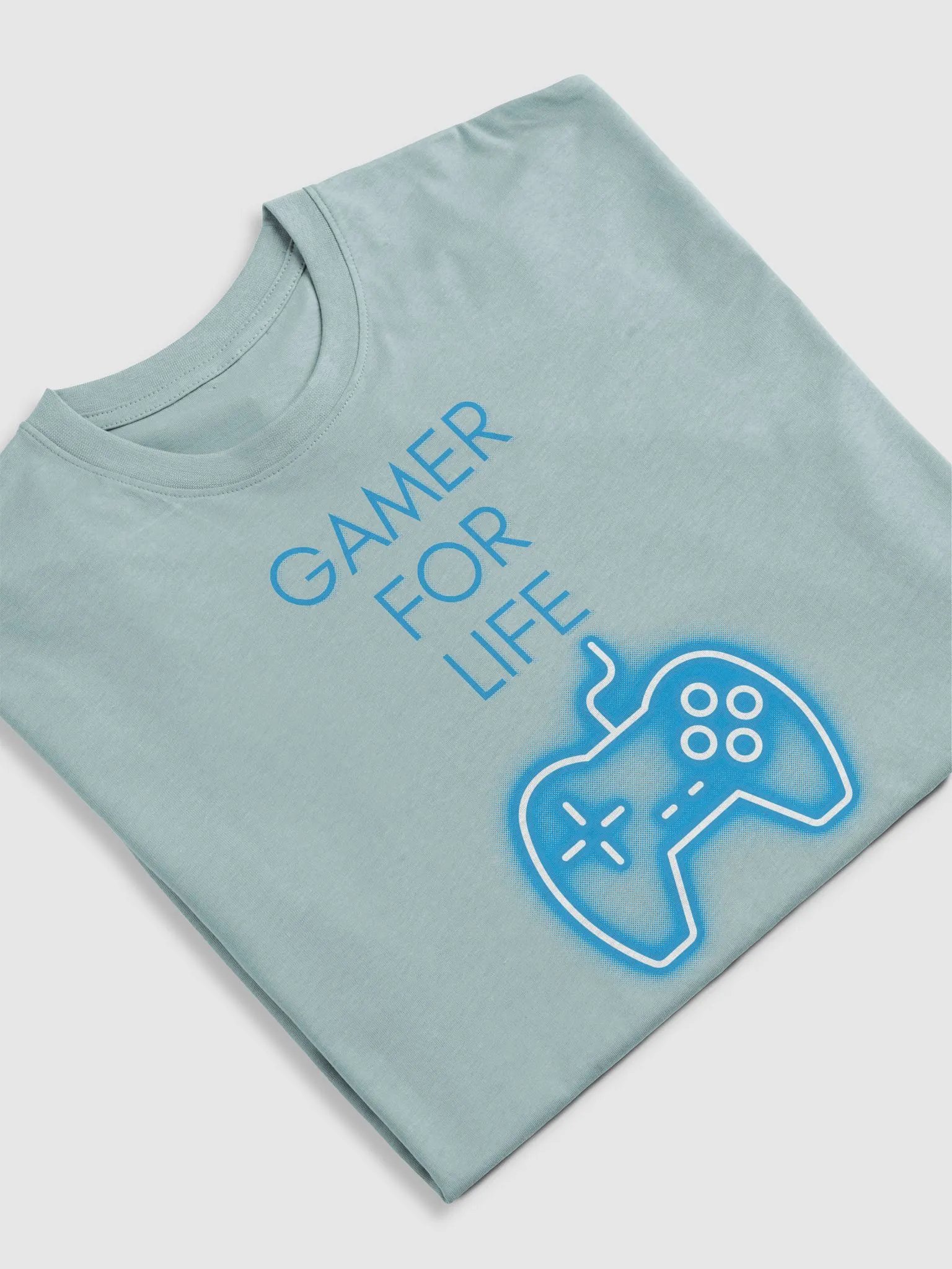 Gamer (Blue) Tshirt Mens product image (15)