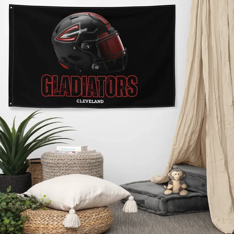Cleveland Gladiators Team Flag product image (5)