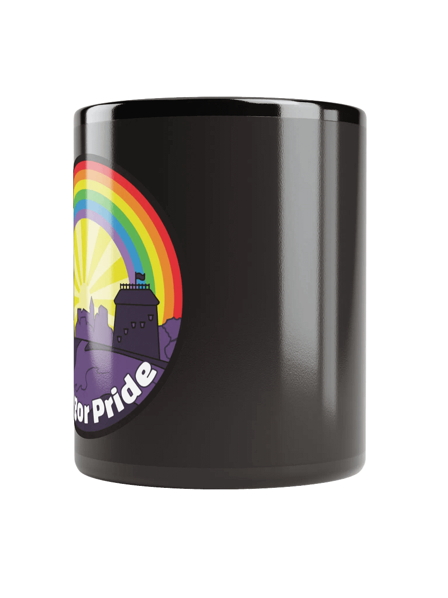 Bangor Pride Glossy Black Ceramic Mug product image (3)