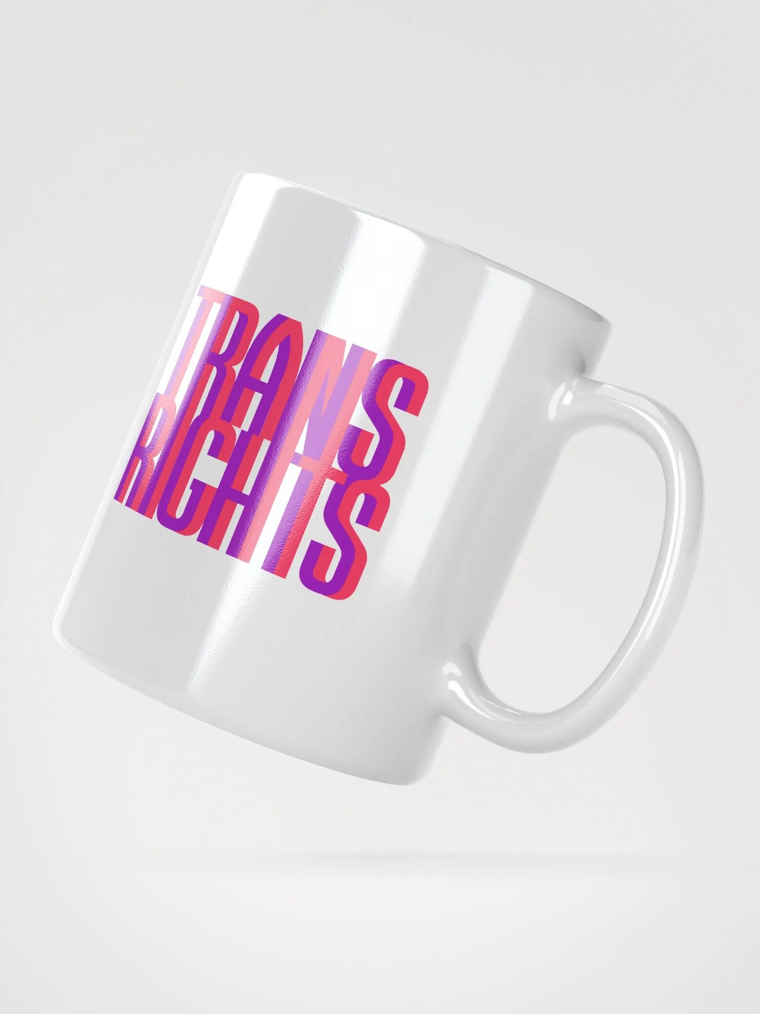 Trans Rights Mug (Magenta) product image (2)