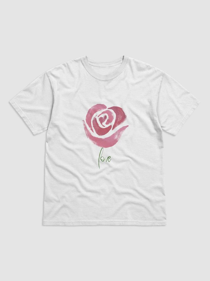 Spiral Love Rose Unisex T-Shirt product image (1)