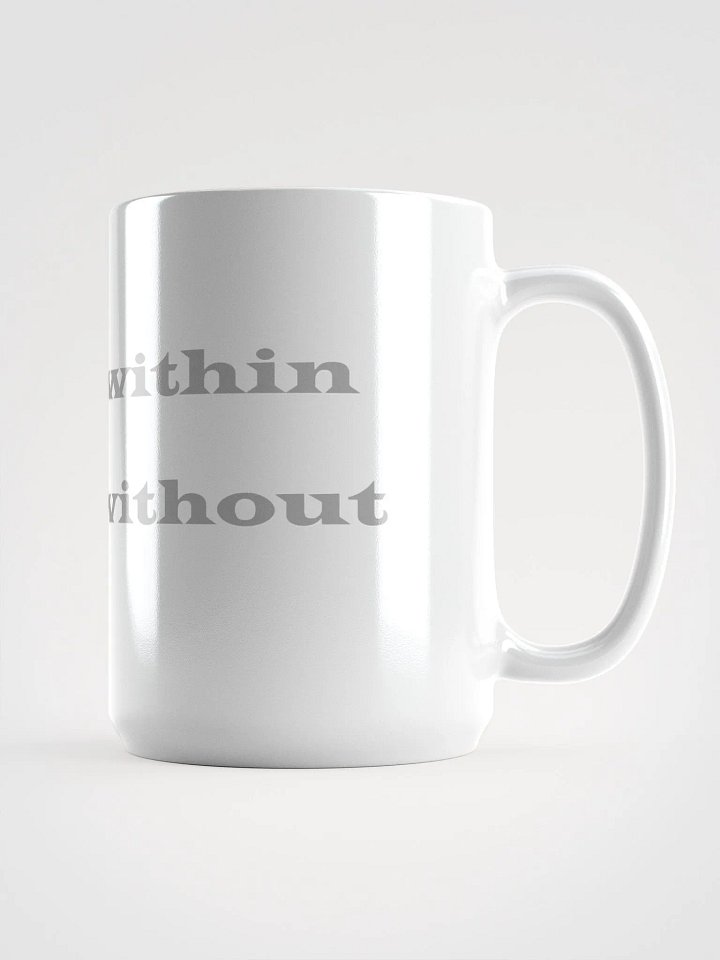 Plastic within Plastic without Emblem Mug product image (1)