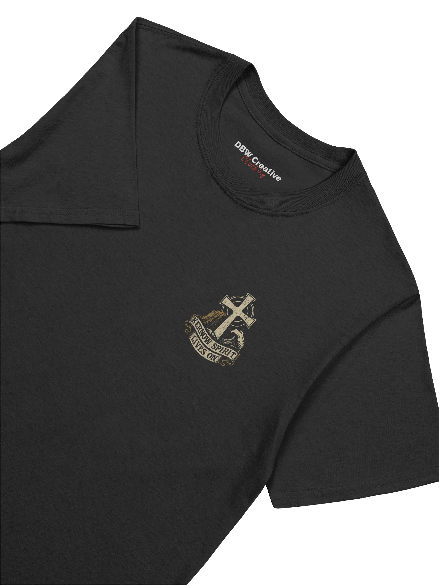"Kernow Spirit Lives On" Pocket Logo Unisex T-shirt product image (8)