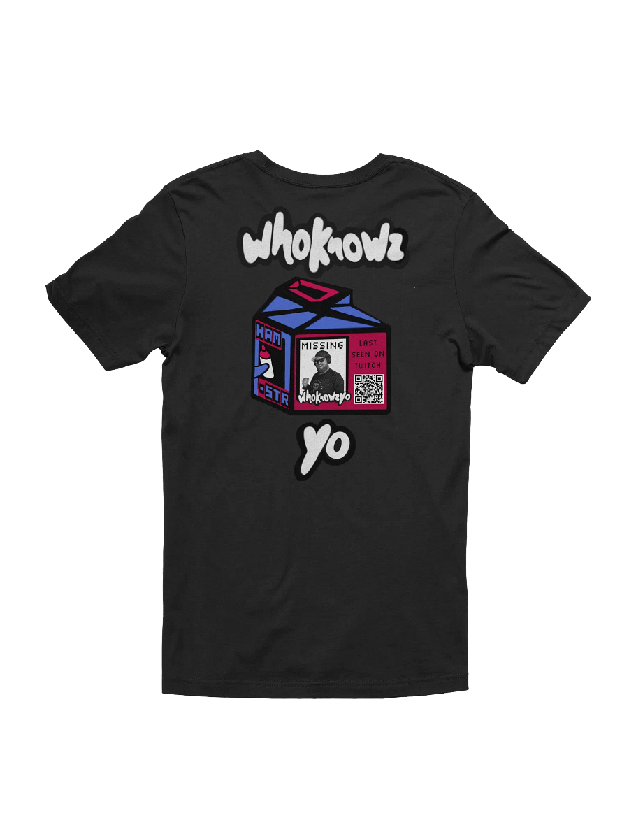 Whoknowz Yo Missing Milk Carton unisex (S-5XL) product image (2)