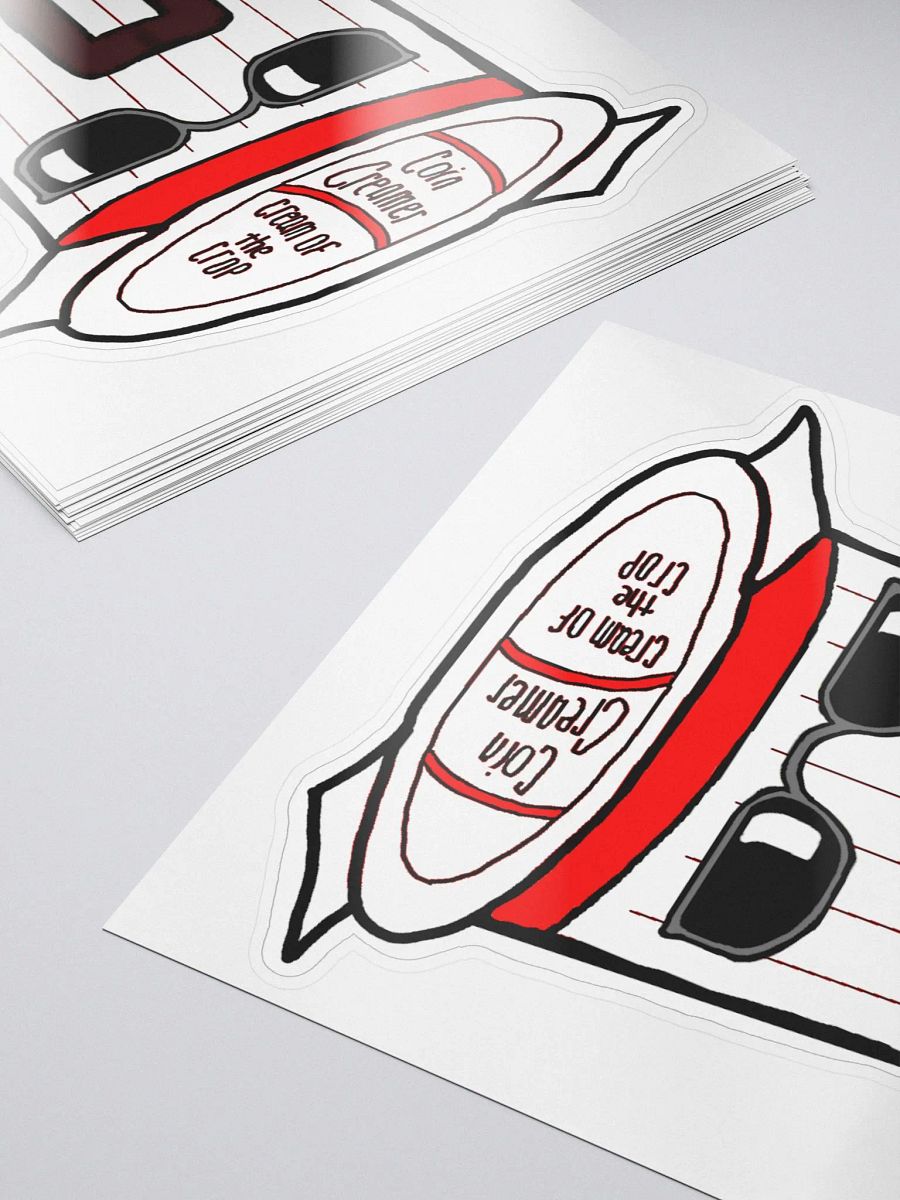 Cream of the Crop Sticker product image (5)