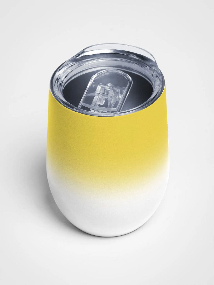 Wine tumbler - Yellow gradient product image (4)