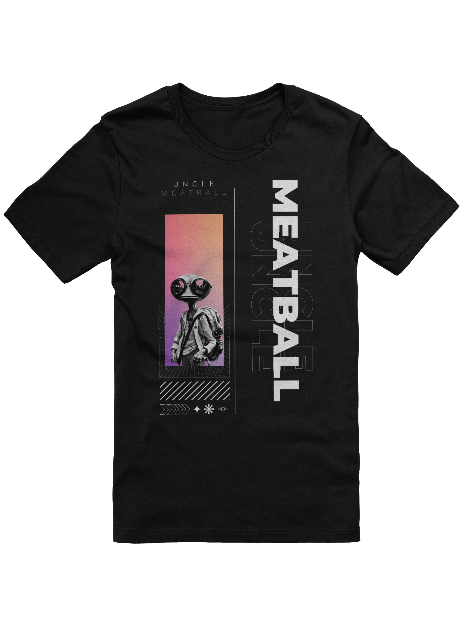 Uncle Meatball Alien Boy Tee product image (1)