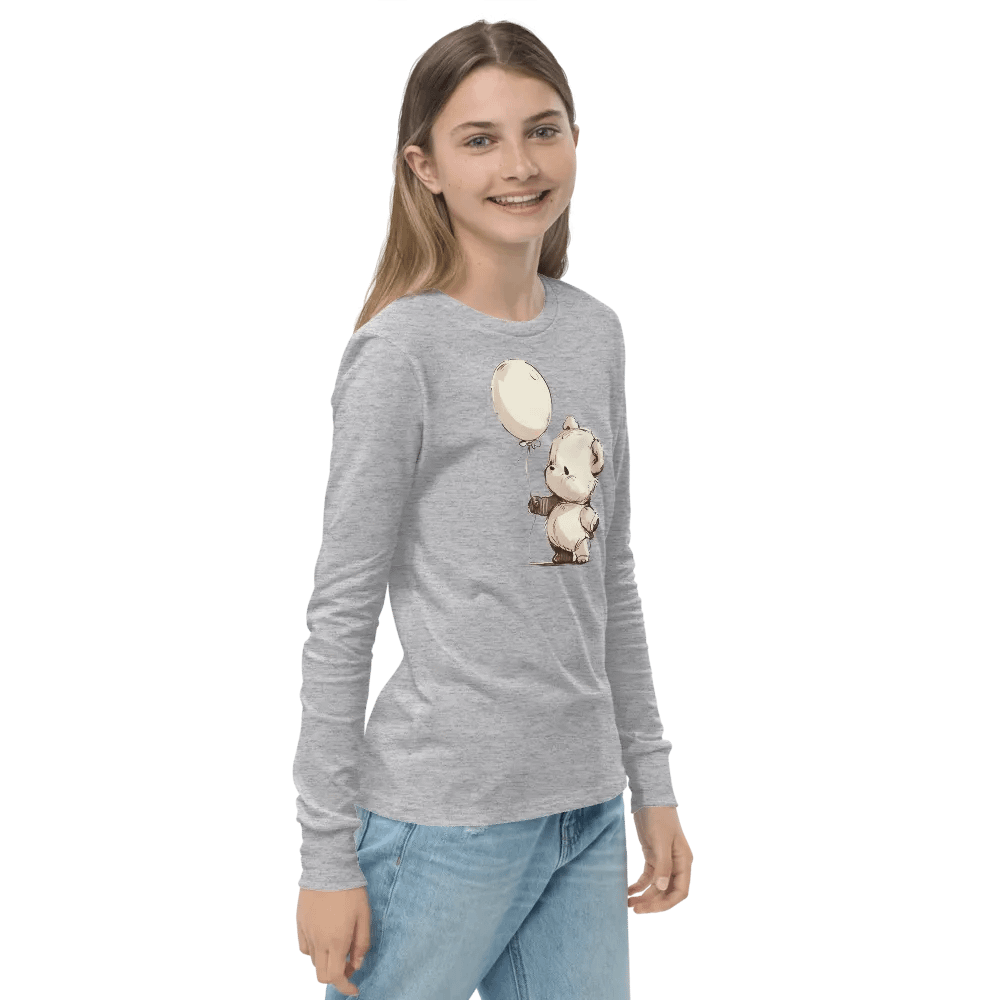 Ballooney Bear Youth Long Sleeve Tee product image (23)