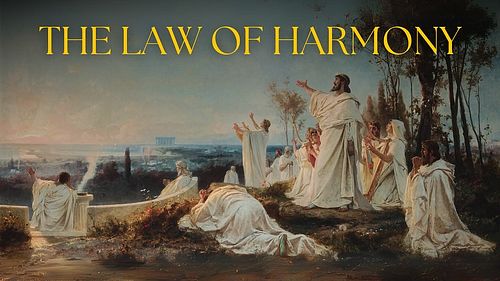 The ancient law of harmony, as taught by the Pythagoreans, is the principle that all things, whether sounds, colors, forms, o...