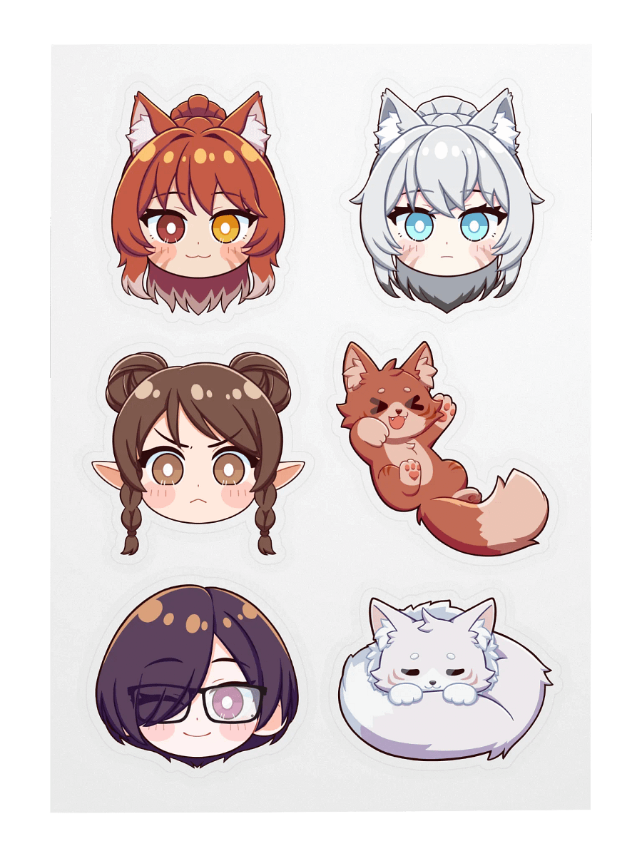 Full sticker sheet! product image (3)
