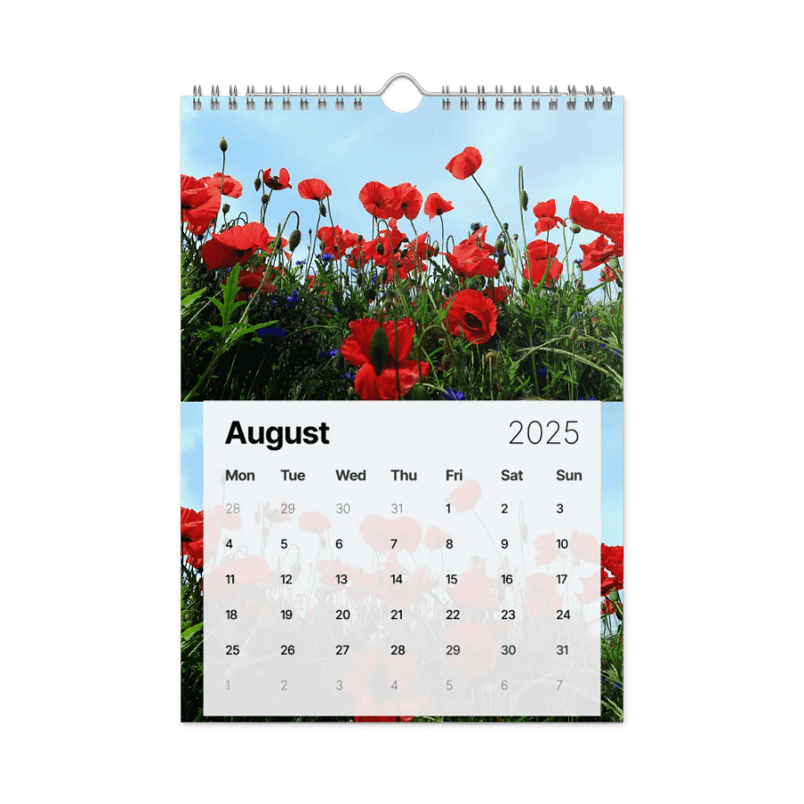 Calendar 2025 - Poppies product image (8)