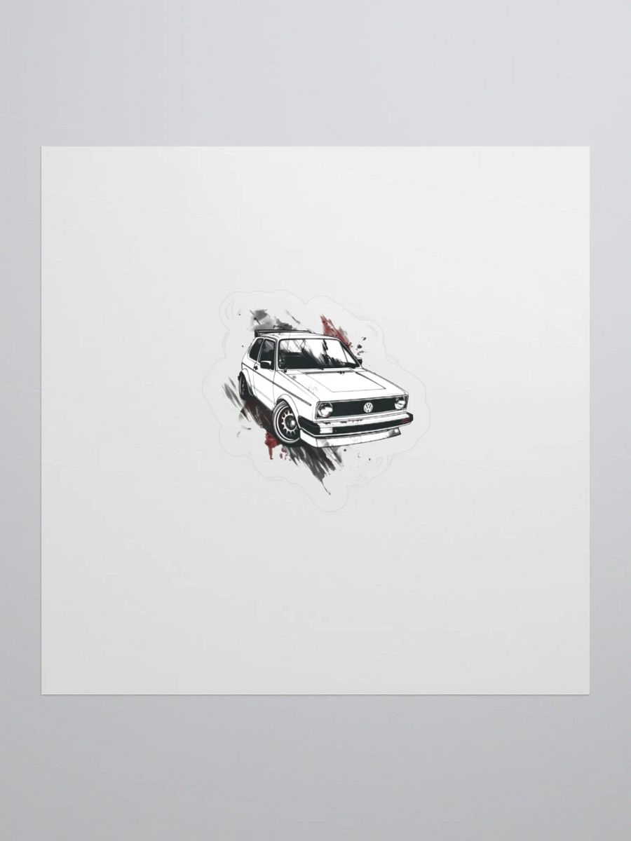Retro Ride Vinyl Stickers product image (1)